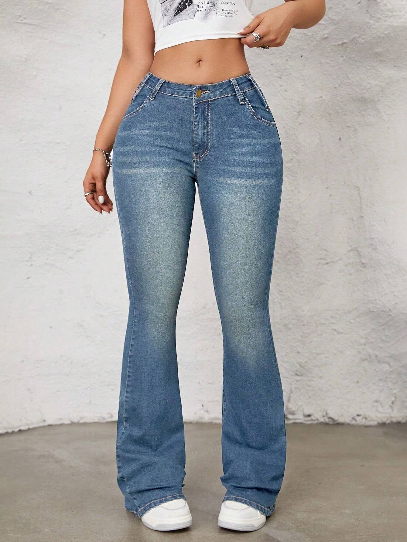 ICON Flare Leg Jeans – Stylish and Trendy Flared Fit for Women